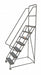 Tilt and Roll Ladder 7 Step Perforated