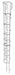Fixed Ladder w/ Safety Cage Steel 26 ft.
