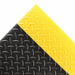 Antifatigue Mat Black YllwBrdr 3ft.x4ft.