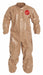 M9244 Collared Coveralls M Tan Tychem 5000 PK6