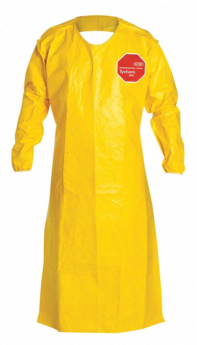 Apron Uni Yellow Tychem(R) 2000 PK12