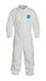Collared Coveralls XL Wht Tyvek 400 PK6