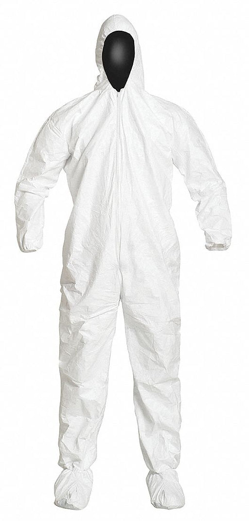 Coveralls 3XL Wht Tyvek IsoClean PK25