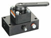 3 Way Manual Valve 4.5 gpm Three-Way