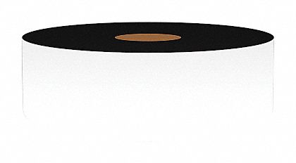 ContinuousLabelStock White Gloss 1inW