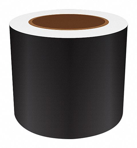 J2298 ContinuousLabelStock Black Gloss 4inW