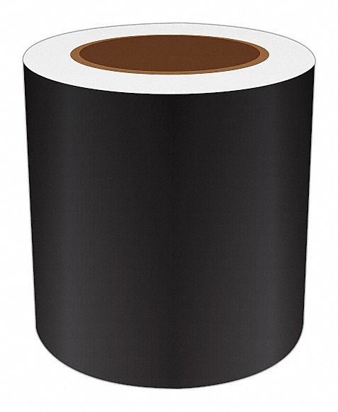 J2300 ContinuousLabelStock Black Gloss 5inW