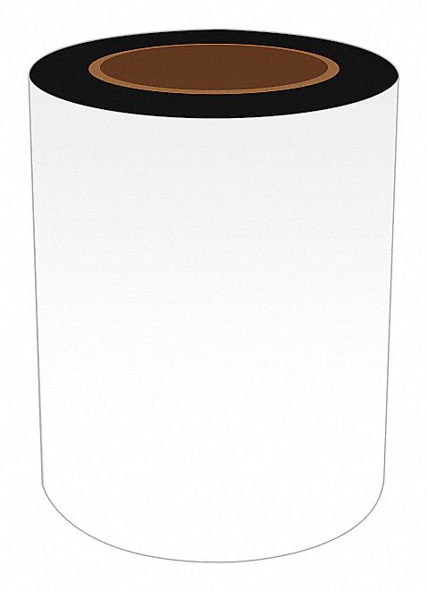 ContinuousLabelStock White Gloss 6inW