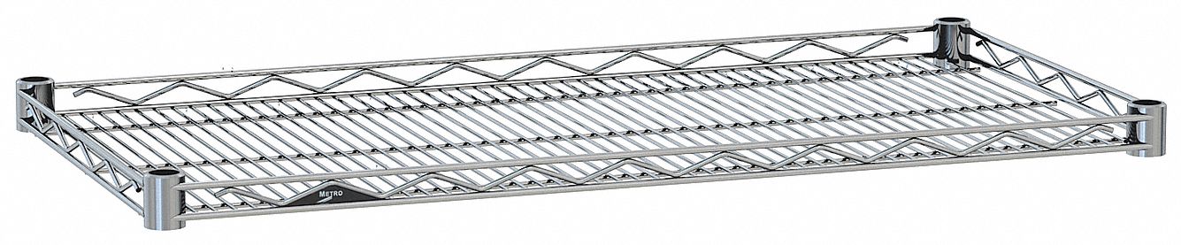 Wire Shelf 24x48in LdCap 250lb