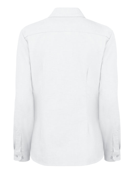 Women's Long-Sleeve Stretch Oxford Shirt