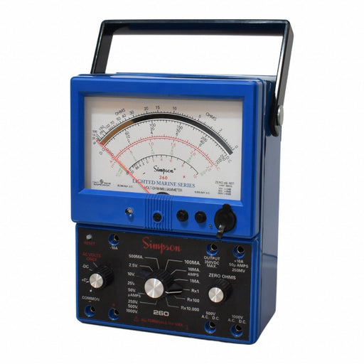 AnalogMultimeter Sealed Marine Lighted