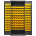 K4902 Bin Cabinet 84 x36 x18 Gray 156YlwBns