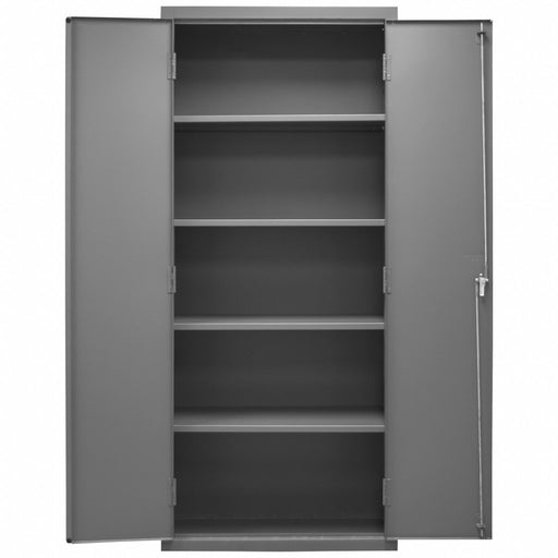 Storage Cabinet 84 x36 x18 Gray 4Shlv