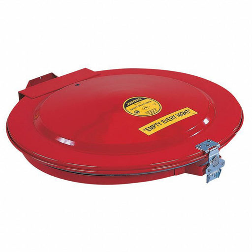 Drum Cover Red Steel 55 gal
