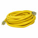 ExtensionCord 50ft Yellow 10AWG Round