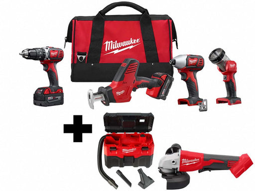 Combo Kit Vacuum and Grinder 18 V