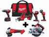 M18 4Tool Kit M18 Grinder M18 Circ Saw