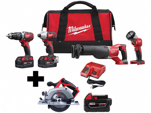 M18 4-Tool Kit M18 6 Circ Saw M18 5.0