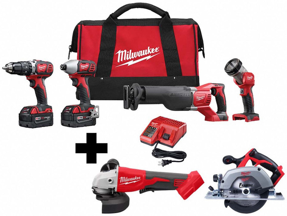 M18 4Tool Kit M18 Grinder M18 Circ Saw