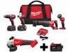 M18 4-Tool Kit M18 Grinder M18 5.0