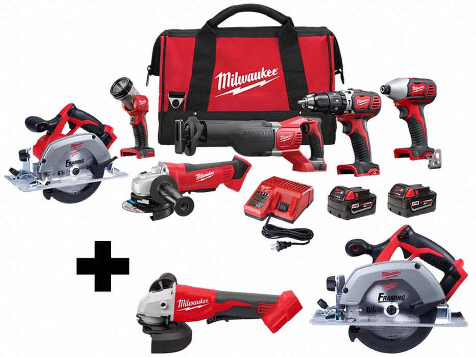 M18 6Tool Kit M18 Grinder M18 Circ Saw