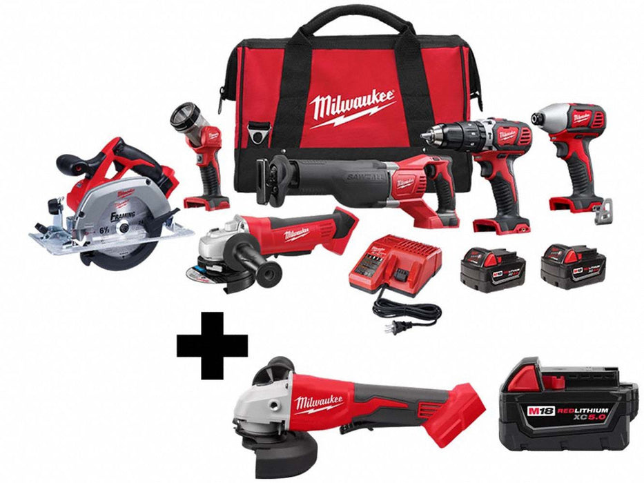 M186-Tool Kit M18 Grinder M18 5.0