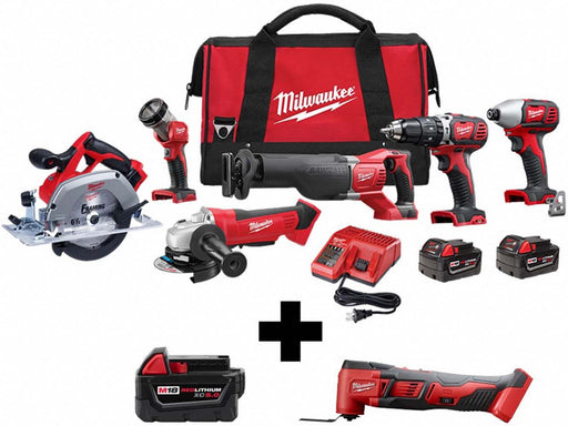 M18 6Tool Kit M18 XC5.0 Batt MultiTool