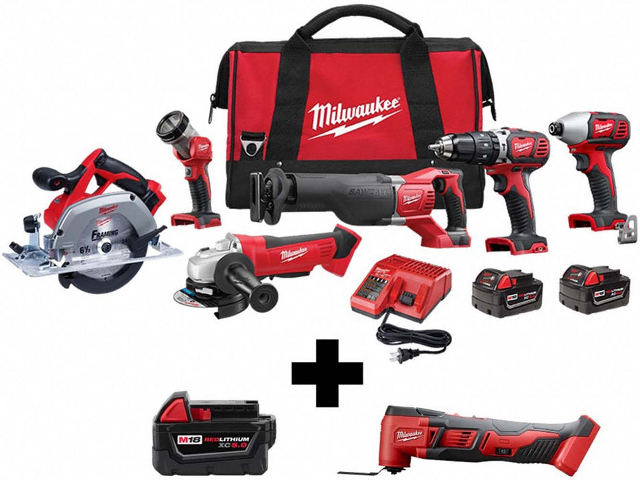 M18 6Tool Kit M18 XC5.0 Batt MultiTool