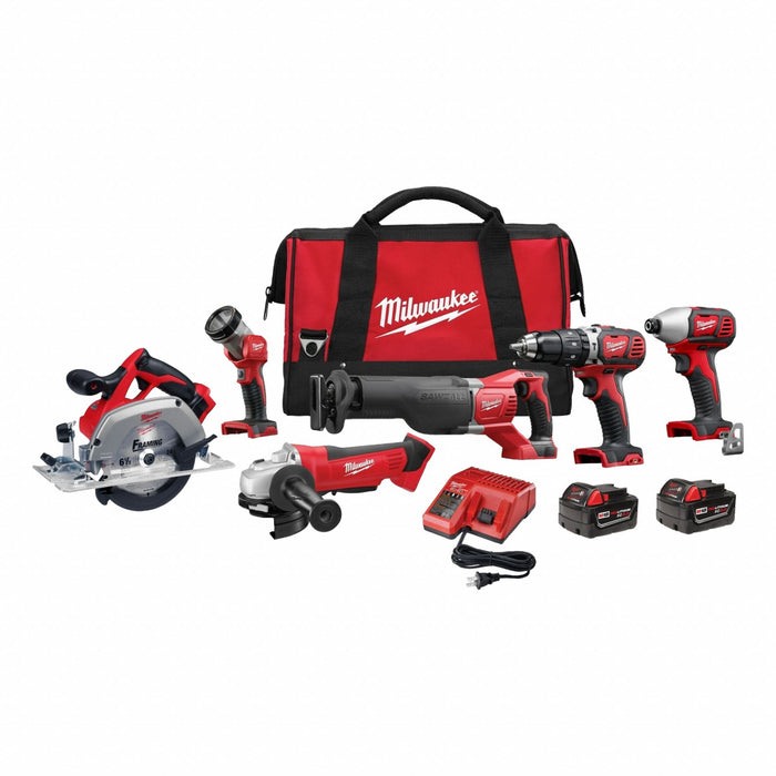 Cordless Combination Kit 6 Tools 18V DC