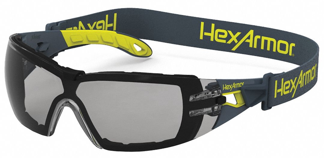 Safety Glasses Gray Lens Unisex