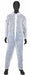 Collared Coverall Elastic White 2XL PK25