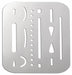 Stencil/Shield Zone Stainless Steel