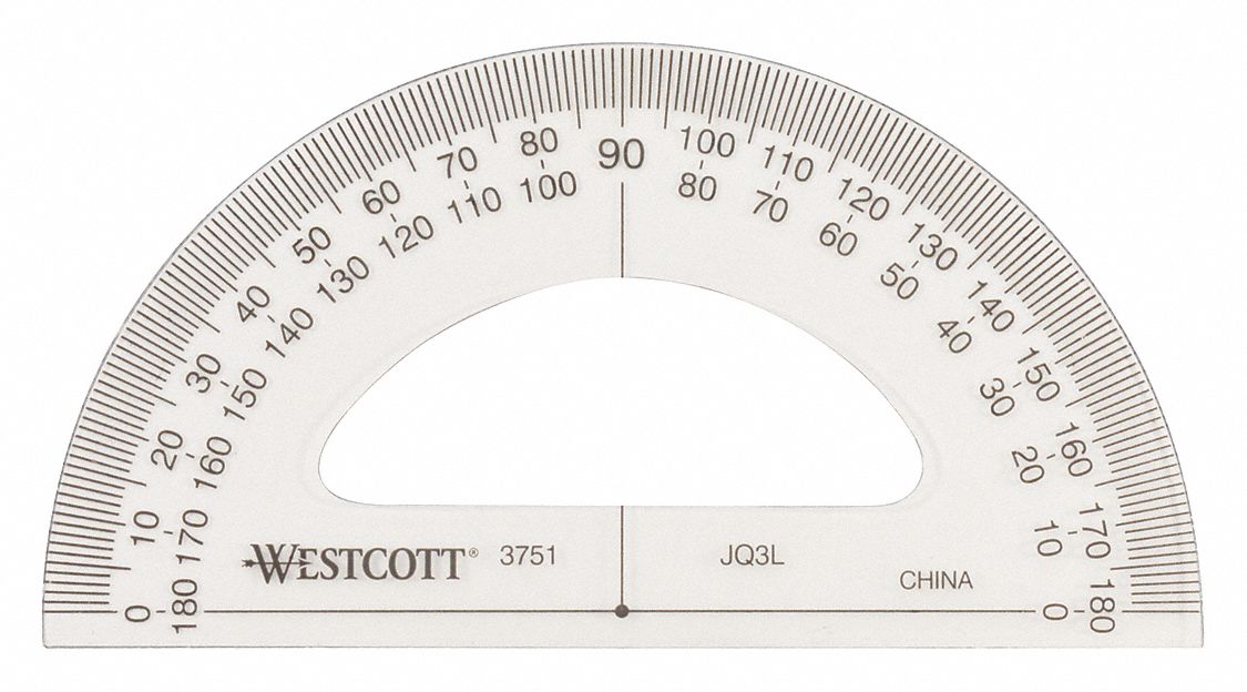 Manual-Reading Protractor Grad 1 deg