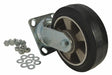Mold-On Rubber Swivel Caster 6 In