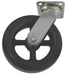 Mold-On Rubber Caster Swivel 8 In