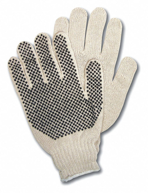 Knit Gloves 9-3/4 L Natural PK12