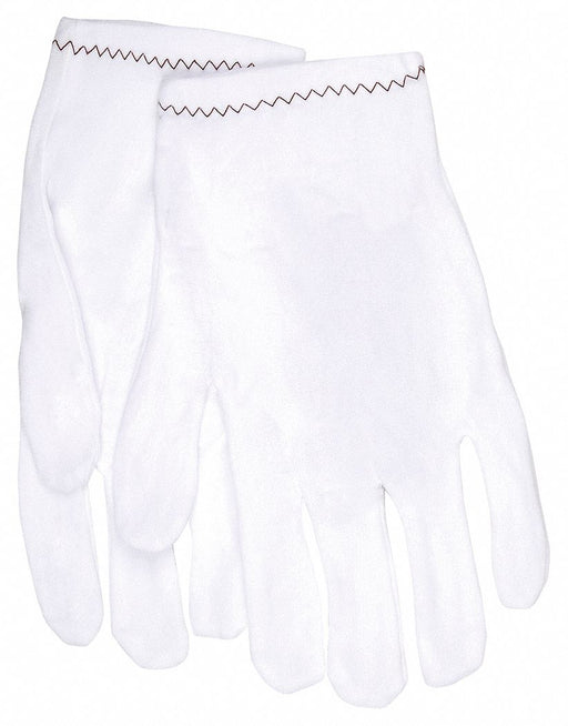 Knit Gloves M White PK12