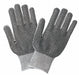 Regular Weight Cotton Black Poly L PK12
