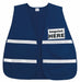 Incident Vest Blue White Reflective