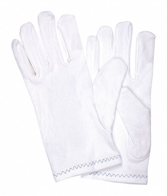 J3580 Inspection Gloves L White PK12