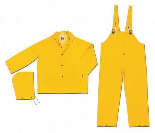 Classic .35Mm Pvc Poly Suit 3 Pc Fr 3XL