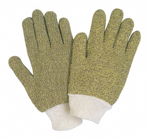 Heat-Resistant Gloves L Yellow PK12