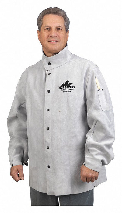 Leather Welding Jacket 30 Length Mediu