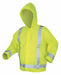 Rain Jacket w/Hood Hi-Vis Yellow/Green L