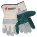 J3484 Leather Gloves Gray L PK12
