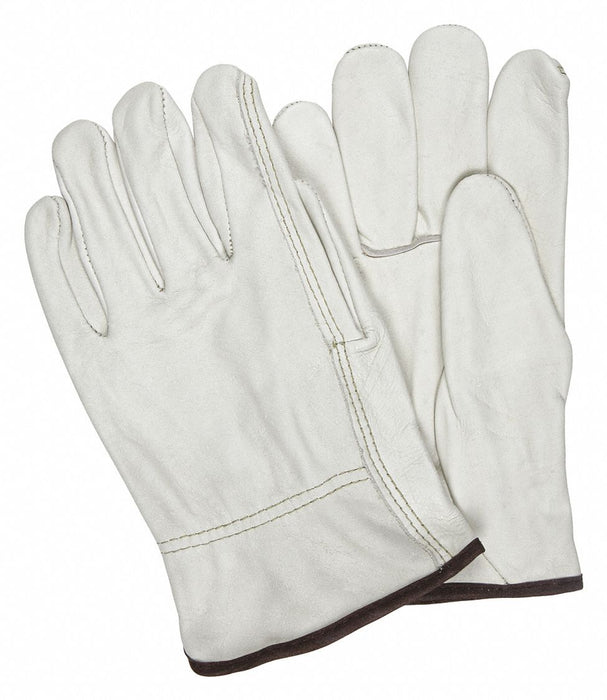 J3512 Leather Gloves Beige M PK12