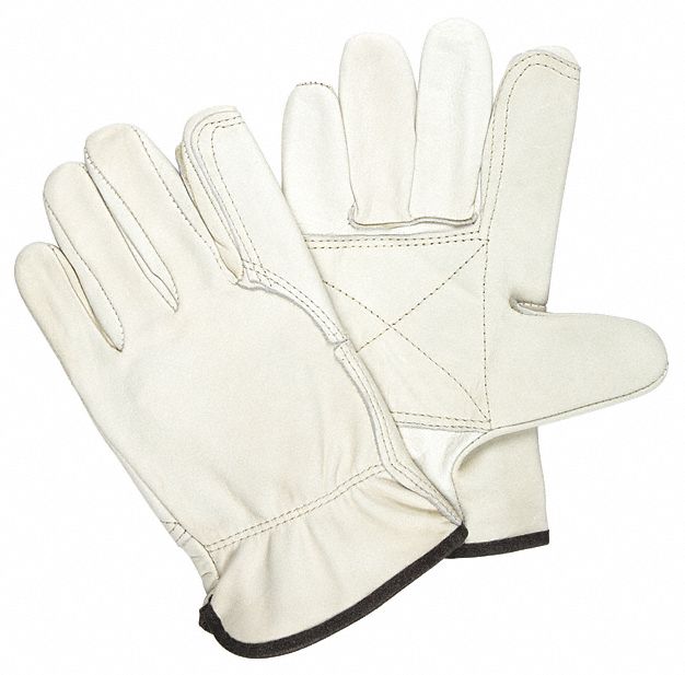 J3520 Leather Gloves Beige XL PK12