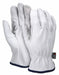 Leather Gloves White 2XL PK12