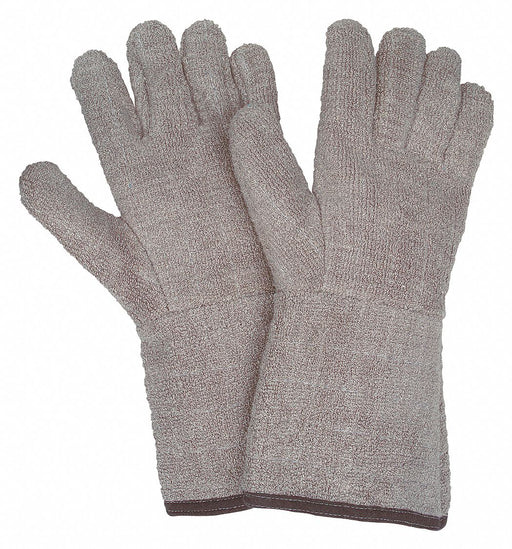 Heat-Resistant Glove XL Brown/White PK12