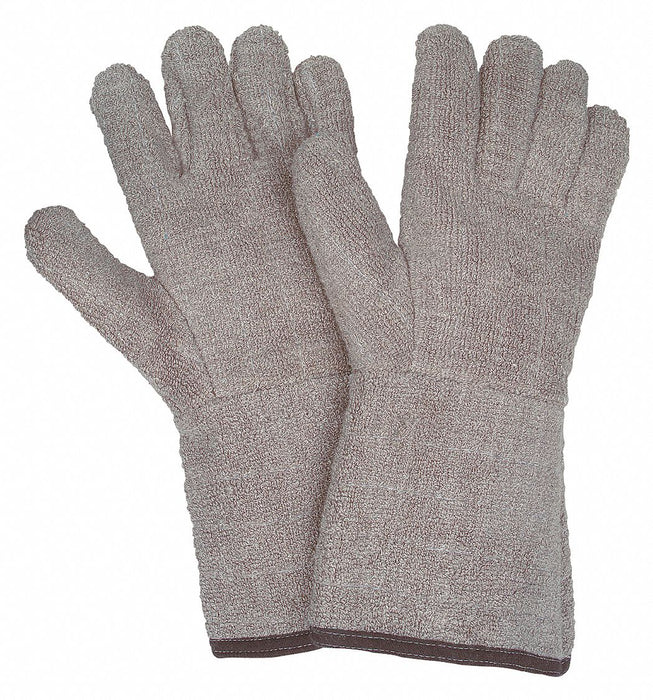 Heat-Resistant Glove XL Brown/White PK12
